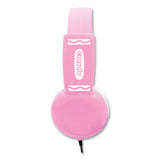 Crayola Cheer Wired Headphones, Pink/White (MIGCHPM510P) Each