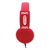 Crayola Cheer Wired Headphones, Red/White (MIGCHPM510R) Each