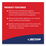 Betco Sure Bet II Foaming Disinfectant, Citrus Scent, 1 gal Bottle, 4/Carton (BET3140400) Case of 4
