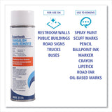 Boardwalk® Vandalism Mark Remover, 16 oz Aerosol Spray, 12/Carton (BWK351ACT) Case of 12