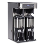 BUNN® ICB Infusion Series Twin Tall Coffee Brewer, 51 Cups, Silver/Black, Ships in 7-10 Business Days (BUN532000101) Each