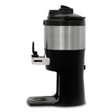 BUNN® ThermoFresh Server, 128 oz, Silver/Black, Ships in 7-10 Business Days, Ships in 7-10 Business Days (BUN427000200) Each