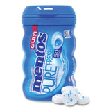 Mentos® Pure Fresh Gum Variety Pack, Fresh Mint/Spearmint, 50 Pieces/Bottle, 8 Bottles/Carton, Ships in 1-3 Business Days (GRR60000727) Case of 8