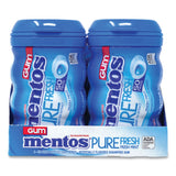 Mentos® Pure Fresh Gum Variety Pack, Fresh Mint/Spearmint, 50 Pieces/Bottle, 8 Bottles/Carton, Ships in 1-3 Business Days (GRR60000727) Case of 8