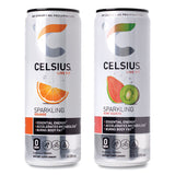Celsius® Live Fit Variety Pack, Kiwi Guava and Orange, 12 oz Can, 24/Carton, Ships in 1-3 Business Days (GRR22002166) Case of 24