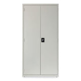 Alera® Economy Assembled Storage Cabinets, 5 Shelves, 36" x 18" x 72", Light Gray (ALEHCM7218LG) Each
