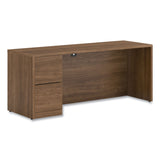 HON® 10500 Series Full-Height Left Pedestal Credenza, 72" x 24" x 29.5", Pinnacle (HON105904LPINC) Each