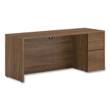 HON® 10500 Series Full-Height Right Pedestal Credenza, 72" x 24" x 29.5", Pinnacle (HON105903RPINC) Each