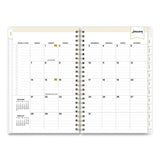 Blue Sky® Day Designer Tile Weekly/Monthly Planner, Geometric Artwork, 8 x 5, Blue/White Cover, 12-Month (Jan to Dec): 2026 (BLS101410) Each