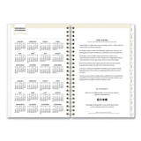 Blue Sky® Day Designer Tile Weekly/Monthly Planner, Geometric Artwork, 8 x 5, Blue/White Cover, 12-Month (Jan to Dec): 2026 (BLS101410) Each