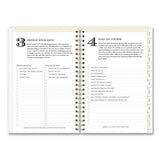 Blue Sky® Day Designer Tile Weekly/Monthly Planner, Geometric Artwork, 8 x 5, Blue/White Cover, 12-Month (Jan to Dec): 2026 (BLS101410) Each