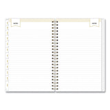 Blue Sky® Day Designer Tile Weekly/Monthly Planner, Geometric Artwork, 8 x 5, Blue/White Cover, 12-Month (Jan to Dec): 2026 (BLS101410) Each