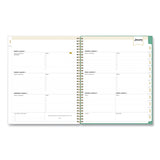 Blue Sky® Day Designer Peyton Create-Your-Own Cover Weekly/Monthly Planner, Floral Artwork, 11 x 8.5, White, 12-Month (Jan-Dec): 2026 (BLS103618) Each