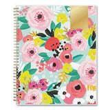 Blue Sky® Day Designer Secret Garden Mint Frosted Weekly/Monthly Planner, Floral Artwork, 11 x 8.5, 12-Month (Jan to Dec): 2026 (BLS140101) Each