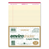Roaring Spring® Enviroshades Legal Notepads, 50 Ivory 8.5 x 11.75 Sheets, 72 Notepads/Carton, Ships in 4-6 Business Days (ROA74130CS)