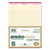 Roaring Spring® Enviroshades Legal Notepads, 50 Ivory 8.5 x 11.75 Sheets, 72 Notepads/Carton, Ships in 4-6 Business Days (ROA74130CS) Case of 36