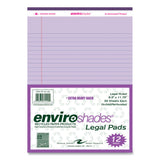 Roaring Spring® Enviroshades Legal Notepads, 50 Orchid 8.5 x 11.75 Sheets, 72 Notepads/Carton, Ships in 4-6 Business Days (ROA74140CS) Case of 36