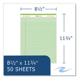 Roaring Spring® Enviroshades Legal Notepads, 50 Green 8.5 x 11.75 Sheets, 72 Notepads/Carton, Ships in 4-6 Business Days (ROA74193CS) Case of 36