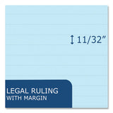 Roaring Spring® Enviroshades Legal Notepads, 50 Blue 8.5 x 11.75 Sheets, 72 Notepads/Carton, Ships in 4-6 Business Days (ROA74120CS) Case of 36