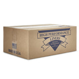 Colonial Bag Trash Bag 60 gal. Black LLDPE 1.8 mil 38 X 58 Inch X-Seal Bottom Flat Pack (862154_CS) 1/CS