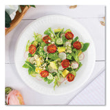 Dart® Concorde Non-Laminated Foam Plates, 9" dia, White, 125/Pack (DCC9PWCRPK) Pack of 125