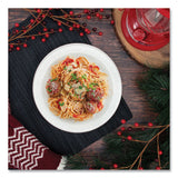 Dart® Concorde Non-Laminated Foam Plates, 9" dia, White, 125/Pack (DCC9PWCRPK) Pack of 125