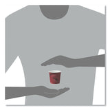 SOLO® Single-Sided Poly Paper Hot Cups, 4 oz, Bistro Design, 50/Pack, 20 Pack/Carton (SCC374SI) Case of 1000