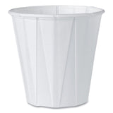 SOLO® Paper Portion Cups, 3.5 oz, White, 100/Bag, 50 Bags/Carton (SCC450) Case of 2500