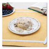 SOLO® Symphony Paper Dinnerware, Mediumweight Plate, 6" dia, Tan, 125/Pack, 8 Packs/Carton (SCCMP6J8001CT) Case of 1000