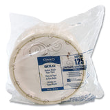 SOLO® Symphony Paper Dinnerware, Mediumweight Plate, 8.5" dia, Tan, 125/Pack (SCCMP9RJ8001PK) Pack of 125