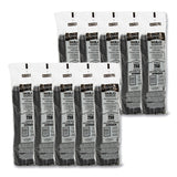 Solo Portion Containers, 1.5 oz, Plastic, Black, 250/Bag, 10 Bags/Carton (SCCP150BLK) Case of 2500