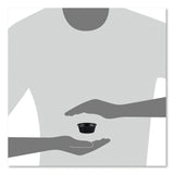 Solo Portion Containers, 1.5 oz, Plastic, Black, 250/Bag, 10 Bags/Carton (SCCP150BLK) Case of 2500