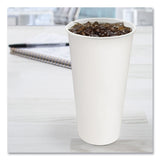 SOLO® Double-Sided Poly (DSP) Paper Cold Cups, 21 oz, White, 1,000/Carton (SCCRNP21P2050) Case of 1000