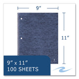 Roaring Spring® Stasher Wirebound Notebooks, 1-Subject, Med/College Rule, Randomly Asst Cover, (100) 11x9 Sheets, 24/CT,Ships in 4-6 Bus Days (ROA11098CS) Case of 24