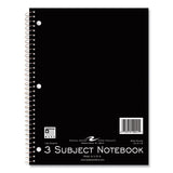 Roaring Spring® Subject Wirebound Promo Notebook, 3-Subject, Wide/Legal Rule, Asst Cover, (120) 10.5x8 Sheets, 24/CT, Ships in 4-6 Bus Days (ROA10041CS) Case of 24