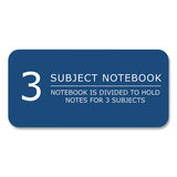 Roaring Spring® Lefty Notebook, 3-Subject, Medium/College Rule, Asst Cover Color, (120) 11 x 9 Sheet, 24/CT, Ships in 4-6 Business Days (ROA13506CS) Case of 24