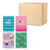 Roaring Spring® Lifenotes Wirebound Notebook, 1 Subject, Medium/College Rule, Asst Covers, (80) 7x5 Sheets, 24/CT, Ships in 4-6 Bus Days (ROA12511CS) Case of 24