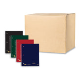 Roaring Spring® Wirebound Notebook with Tabs, 5-Subject, College Rule, Randomly Assorted Cover Color, (200) 11 x 8.5 Sheets, 12/Carton (ROA11197CS) Case of 12