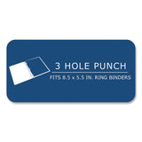 Roaring Spring® Graph Filler Paper, 3-Hole, Quadrille: 5 sq in, (100) 8.5 x 5.5 Sheets, 48/Carton, Ships in 4-6 Business Days (ROA20815CS) Case of 48