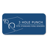 Roaring Spring® Loose Leaf Paper, 8 x 10.5, 3-Hole Punched, College Rule, White, 150 Sheets/Pack, 24 Packs/Carton, Ships in 4-6 Business Days (ROA20051CS) Case of 24