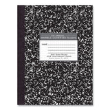 Roaring Spring® Hardcover Composition Book, Quadrille 5 sq/in Rule, Black Marble Cover, (80) 10.25 x 7.88 Sheet, 24/CT, Ships in 4-6 Bus Days (ROA77475CS) Case of 24