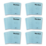 Roaring Spring® Examination Blue Book, Wide/Legal Rule, Blue Cover, (10) 11 x 8.5 Sheets, 300/Carton, Ships in 4-6 Business Days (ROA77518CS) Case of 300