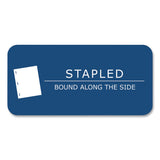 Roaring Spring® Examination Blue Book, Wide/Legal Rule, Blue Cover, (6) 11 x 8.5 Sheets, 500/Carton, Ships in 4-6 Business Days (ROA77516CS) Case of 500