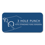 Roaring Spring® Loose Leaf Paper, 8.5 x 11, 3-Hole Punched, College Rule, White, 500 Sheets/Pack, 5 Packs/Carton, Ships in 4-6 Business Days (ROA83909CS) Case of 5