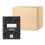 Roaring Spring® Spring Signature Composition Book, Quad 5 sq/in Rule, Black Marble Cover, (70) 9.75 x 7.5 Sheet, 24/CT, Ships in 4-6 Bus Days (ROA10113CS) Case of 24