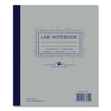 Roaring Spring® Lab and Science Carbonless Notebook, Quadrille Rule (4 sq/in), Gray Cover, (200) 11 x 9.25 Sheets, 5/Carton (ROA77644CS) Case of 5