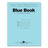 Roaring Spring® Examination Blue Book, Wide/Legal Rule, Blue Cover, (10) 11 x 8.5 Sheets, 300/Carton, Ships in 4-6 Business Days (ROA77518CS) Case of 300