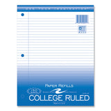 Roaring Spring® Loose Leaf Paper, 8 x 10.5, 3-Hole Punched, College Rule, White, 150 Sheets/Pack, 24 Packs/Carton, Ships in 4-6 Business Days (ROA20051CS) Case of 24