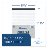 Roaring Spring® Stiff-Back Pad, Medium/College Rule, 100 White 8.5 x 11 Sheets, 36/Carton, Ships in 4-6 Business Days (ROA95288CS) Case of 18