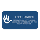 Roaring Spring® Lefty Notebook, 1-Subject, Wide/Legal Rule, Assorted Cover Colors, (100) 10.5 x 8.5 Sheets, 24/CT, Ships in 4-6 Business Days (ROA13505CS) Case of 24